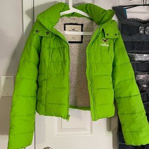 hollister winter jacket